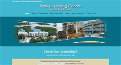 Desktop Screenshot of natureslandingcondos.com